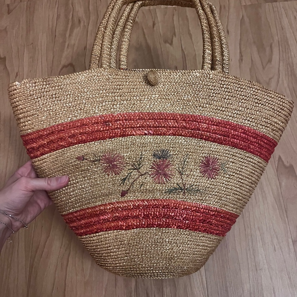 Woven Straw Bag